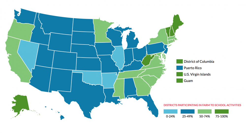 Farm to School Census Map